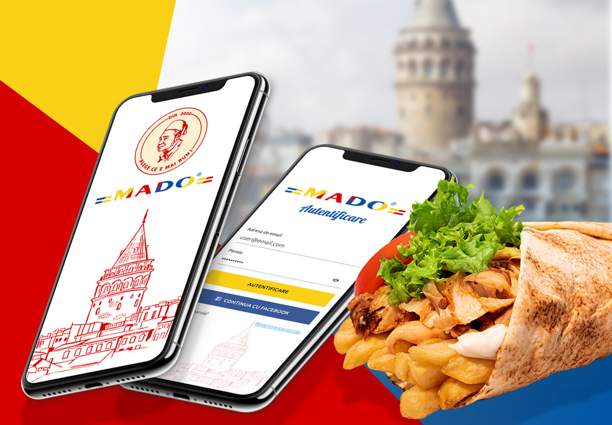 Mado - Aplicatie Mobile pentru prezentarea meniului restaurantului